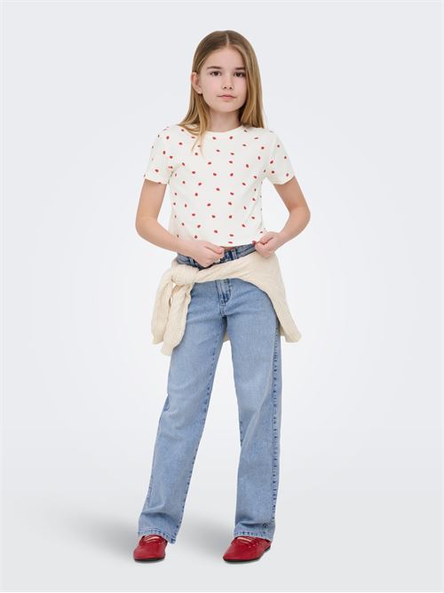  ONLY KIDS | 15346421/Cloud Dancer Strawberries